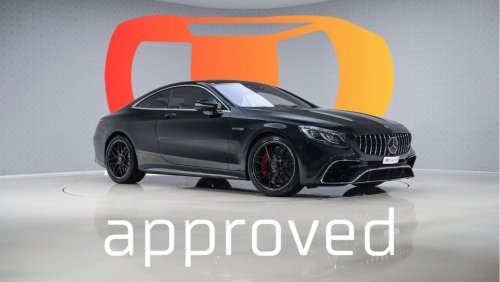 مرسيدس بنز S 63 AMG كوبيه - 2 Years Approved Warranty - Approved Prepared Vehicle