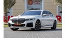 BMW 730Li M Sport 2.0L BMW 730Li M-Sport 2021 GCC under Warranty with Flexible Down-Payment.