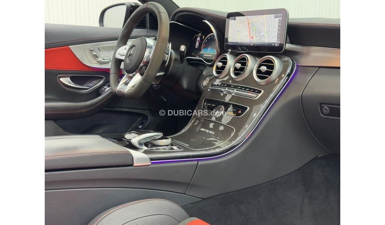 مرسيدس بنز C 63S AMG AMG 2021 Mercedes Benz C63s AMG Coupe, Warranty, Full Service History, Fully Loaded, Low Kms, GCC