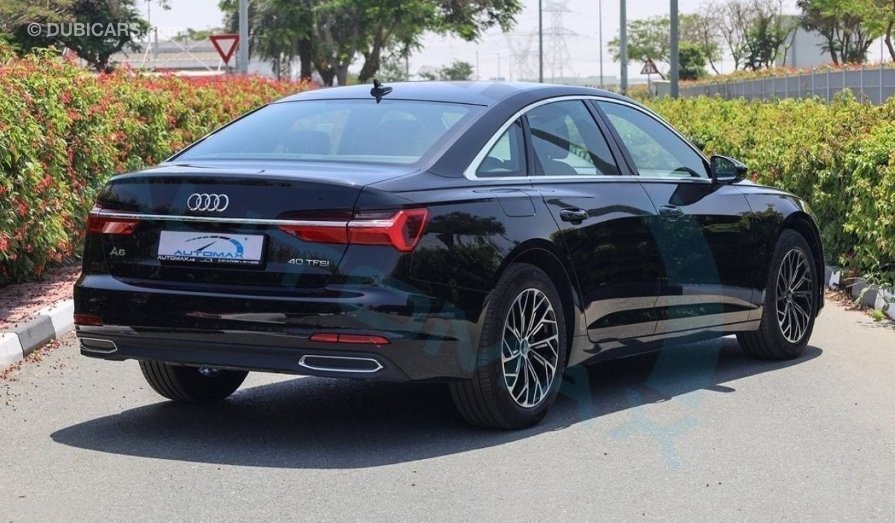 أودي A6 40 TFSI 2.0L I4 FWD , 2023 GCC , With 2 Yrs Warranty & 4 Years Service @Official Dealer