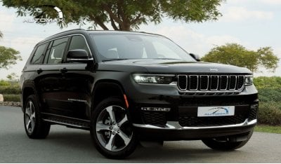 Jeep Grand Cherokee Limited L Plus Luxury V6 3.6L , 2024 GCC , 0Km , With 3 Years or 60K Km Warranty @Official Dealer