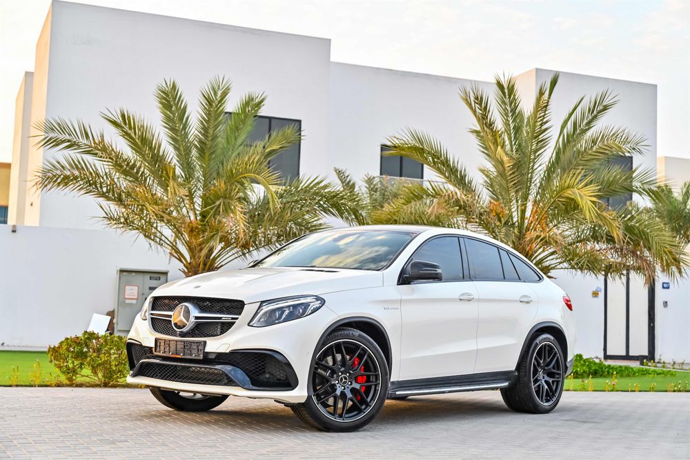 Mercedes Benz Gle 63 Amg Night Vision 6 835 P M 0 Downpayment Full Option May 2023 Agency Warranty For Sale Aed 349 000 White 2018