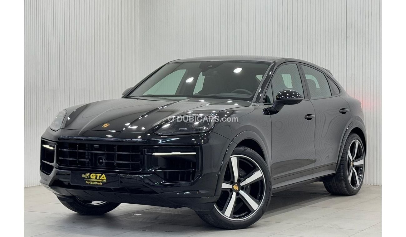 بورش كايان Base Coupe 2024 Porsche Cayenne Coupe, 2028 Porsche Warranty, Carbon Fiber Package, Fully Loaded, Lo