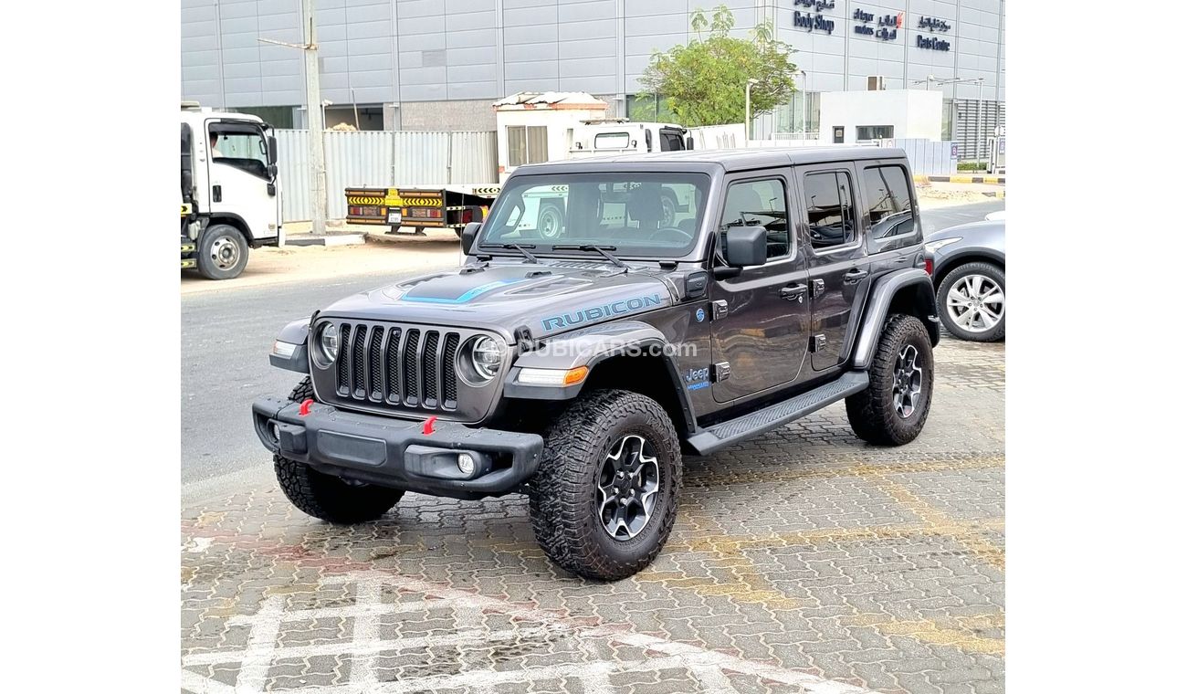 جيب رانجلر JEEP WRANGLER RUBICON 4XE HYBRID 2021 CLEAN TITLE