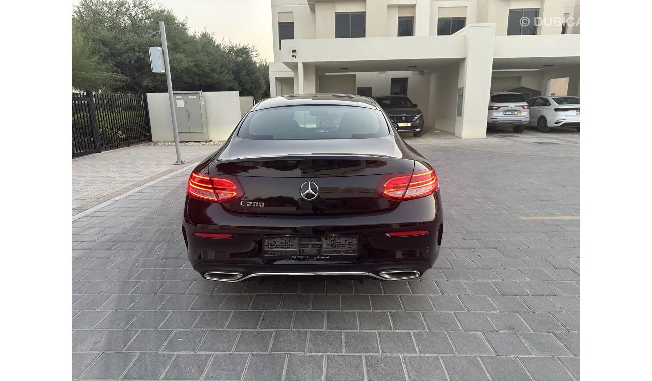 مرسيدس بنز C 200 كوبيه C200 coupe GCC with warranty and service contract