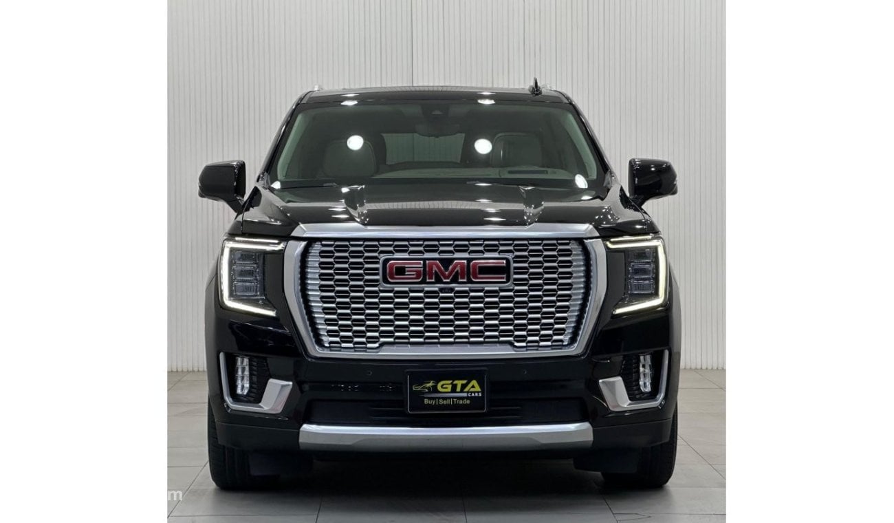 جي أم سي يوكون 2021 GMC Yukon Denali, May 2025 Al Ghandi Agency Warranty + Service Pack, Full Service History, GCC