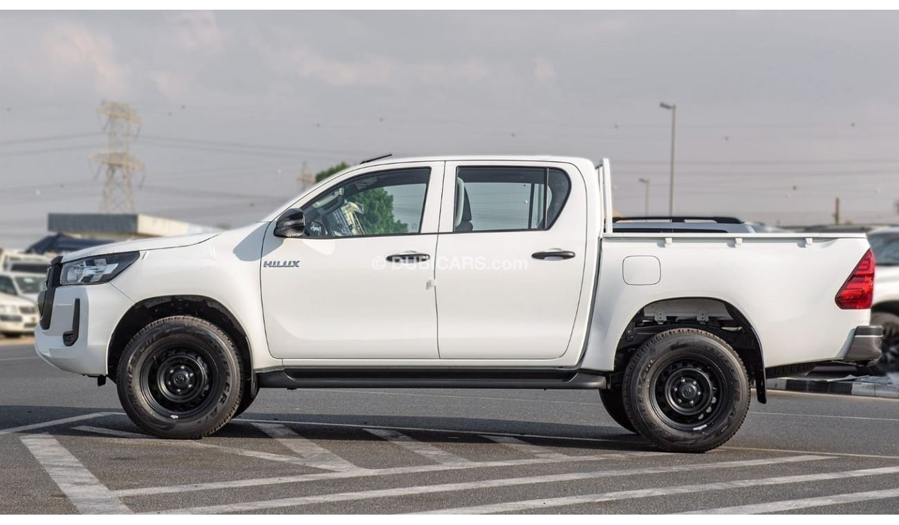 Toyota Hilux (LHD) TOYOTA HILUX DC 2.4D MT 4X4 P.WINDOW MY2024– WHITE