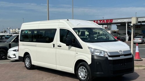 تويوتا هاياس TOYOTA HIACE 3.5L WHITE 2024 AT HIGH ROOF 13 seater