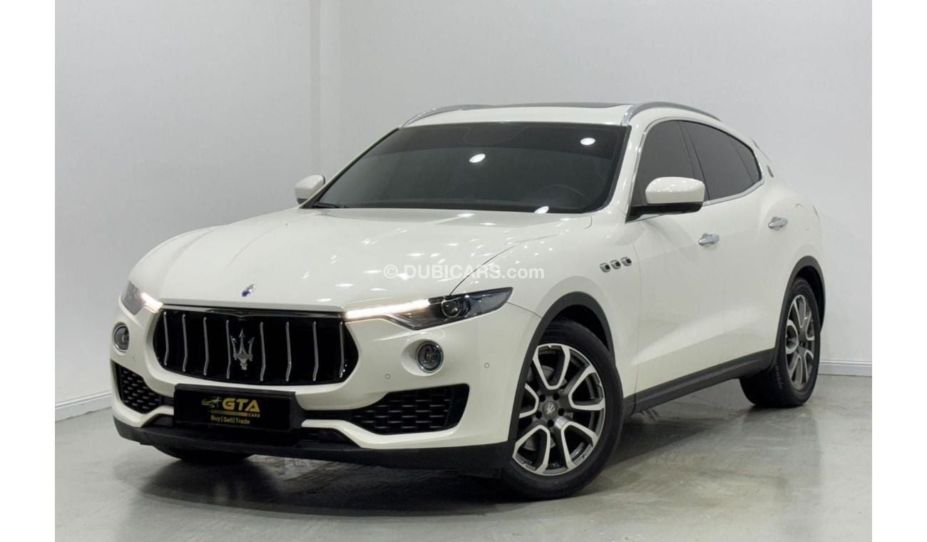 Maserati Levante Std 3.0L (350 HP) 2017 Maserati Levante, Warranty, Service History, Excellent Condition, GCC