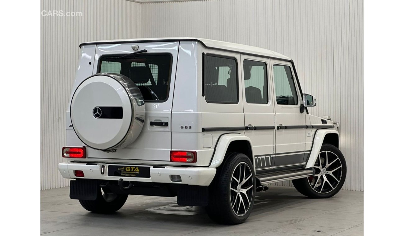 مرسيدس بنز G 63 AMG 2016 Mercedes Benz G63 463 Edition, Service History, Full Options, GCC Specs