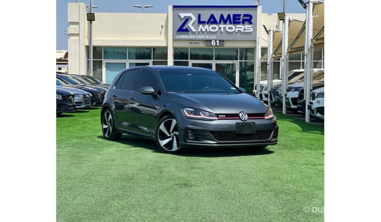 Volkswagen Golf GTI P1 1200 Monthly payment / Golf GTI 2019 / single owner / full option