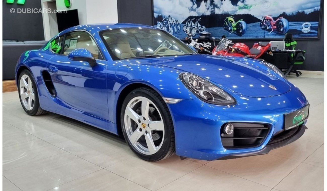 Porsche Cayman Std SUMMER PROMOTION PORSCHE CAYMAN 2016 GCC IN PERFECT CONDITION FULL PORSCHE SERVICE HISTORY FOR 1