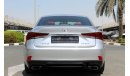 لكزس IS 300 LEXUS IS300 F SPORT 2020 GCC AL FUTTAIM LEXUS LOW MILEAGE SINGLE OWNER IN MINT CONDITION