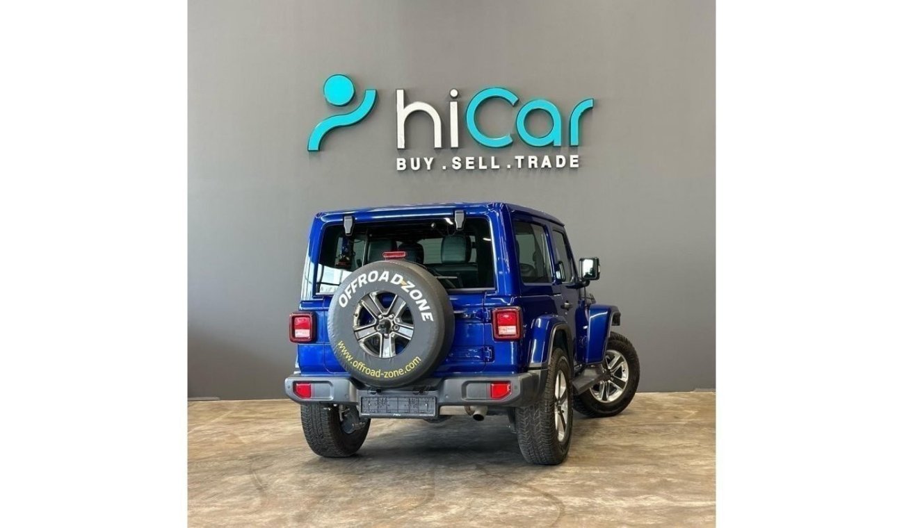 Jeep Wrangler AED 1,761pm • 0% Downpayment • Sahara • Full Option