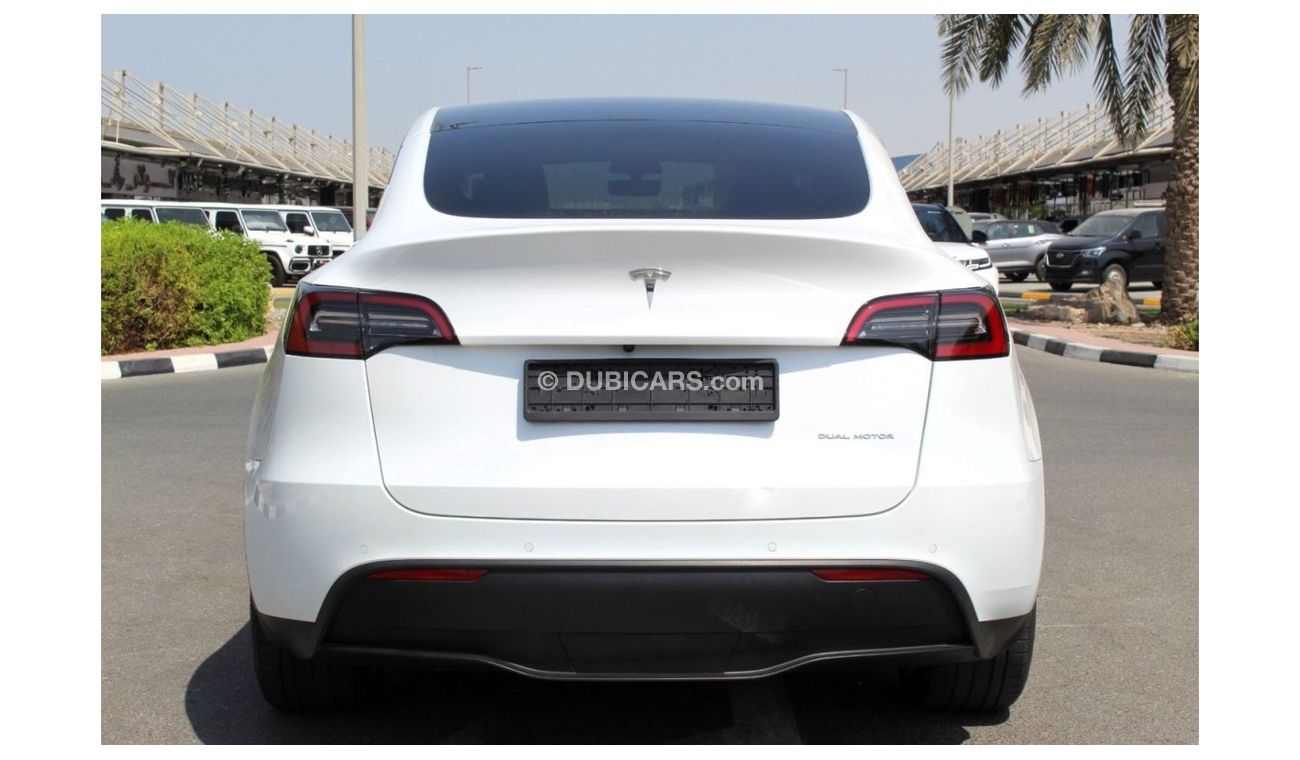 تسلا موديل Y TESLA MODEL Y LONG RANGE DUAL MOTOR 4WD 2022 GCC LOW MILEAGE SINGLE OWNER WITH 8 YEARS AGENCY WARRAN