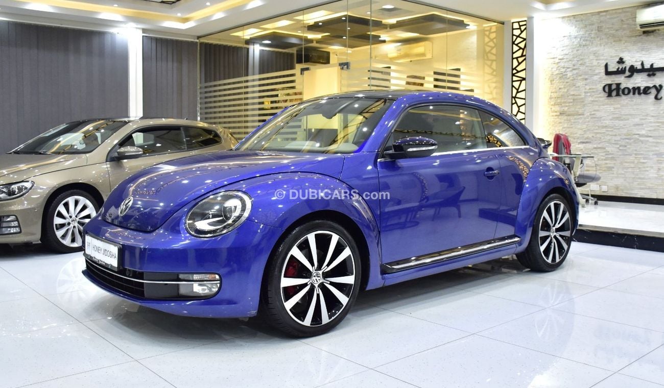 Volkswagen Beetle EXCELLENT DEAL for our Volkswagen Beetle ( 2015 Model ) in Blue Color GCC Specs