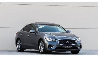 إنفينيتي Q50 2021 إنفينيتي Q50 سبورت (V37)، سيدان ذات 4 أبواب، 3 لتر 6 سلندر بنزين، أوتوماتيكية، دفع خلفي