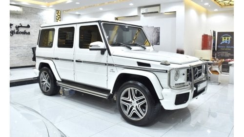 مرسيدس بنز G 63 AMG EXCELLENT DEAL for our Mercedes Benz G63 AMG ( 2014 Model ) in White Color GCC Specs