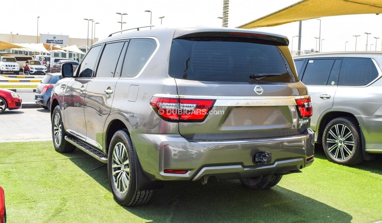 Nissan Patrol Platinum SE With 2021 body kit