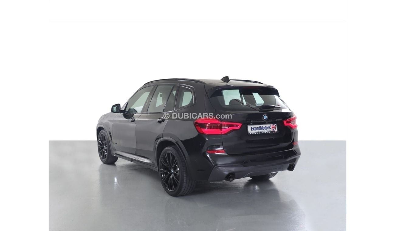 BMW X3 xDrive 30i M Sport 2.0L • 2,450x60 • 0% DP • 2018 • GCC • Warranty Available