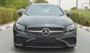 مرسيدس بنز E200 Coupe 2018, 2.0L V4 GCC, 0km with 2 Years Unlimited Mileage Warranty