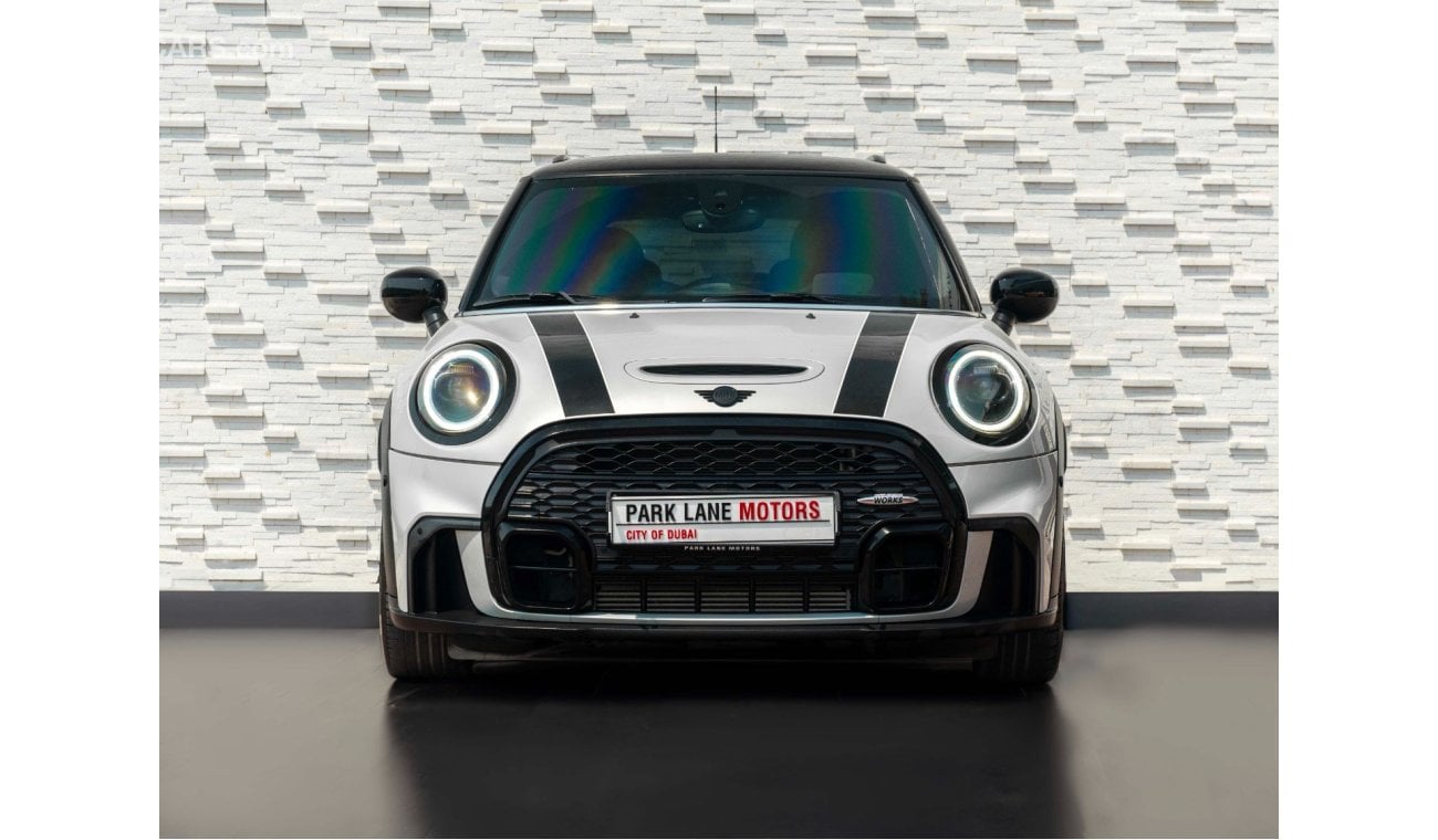 Mini Cooper S AED 1,730 PM • COOPER S JCW • LOW KMS • OFFICIAL MINI WARRANTY + SERVICE PLAN UNTIL 2026 / 100K KMS