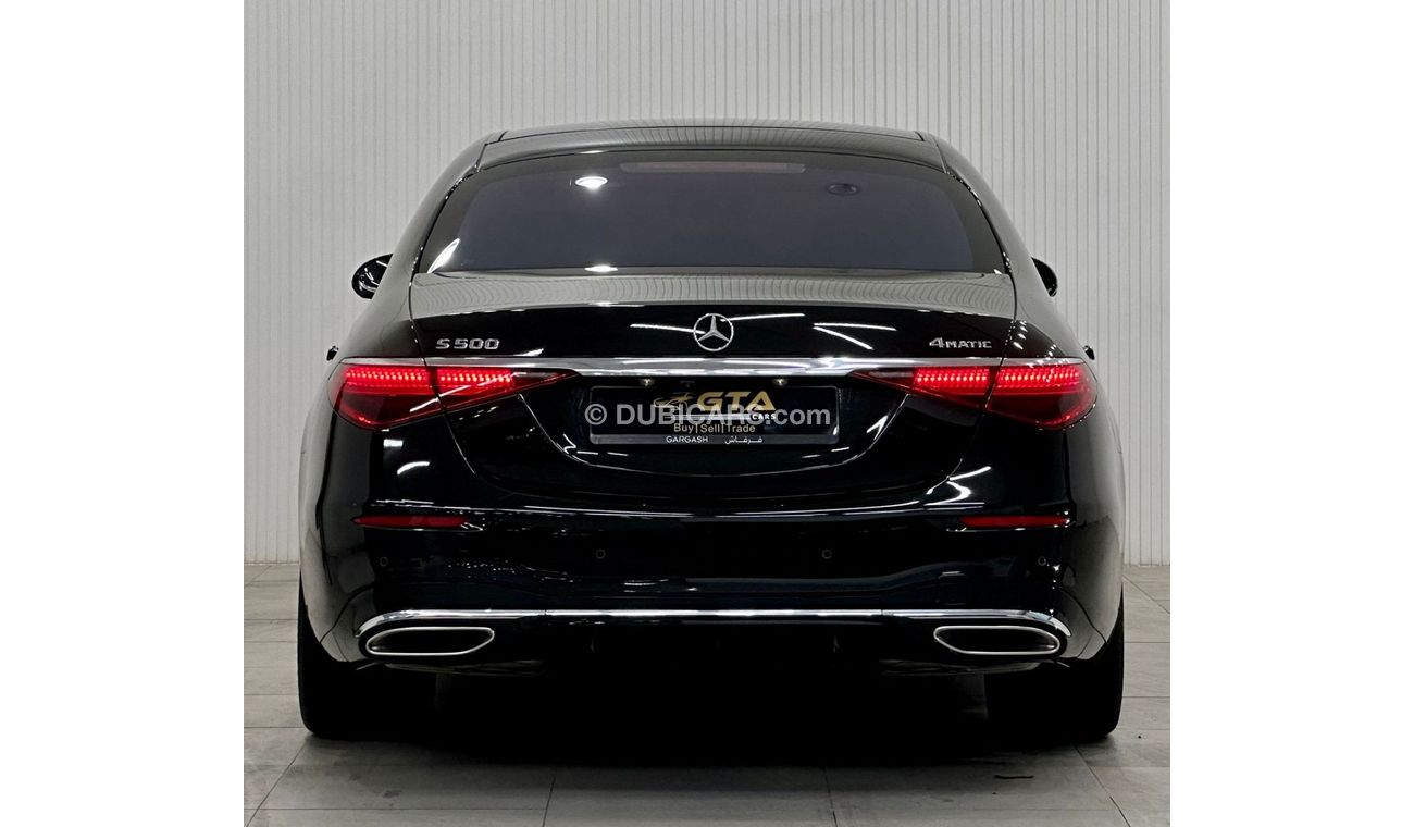 Mercedes-Benz S 500 2021 Mercedes S500 4MATIC Sedan (long wheelbase), Gargash Warranty + Service Contract, GCC