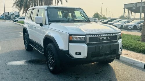 تويوتا برادو 2.4L TXR, KEYLESS ENTRY, PUSH START, ALLOY WHEELS. MONITOR, MODEL 2024