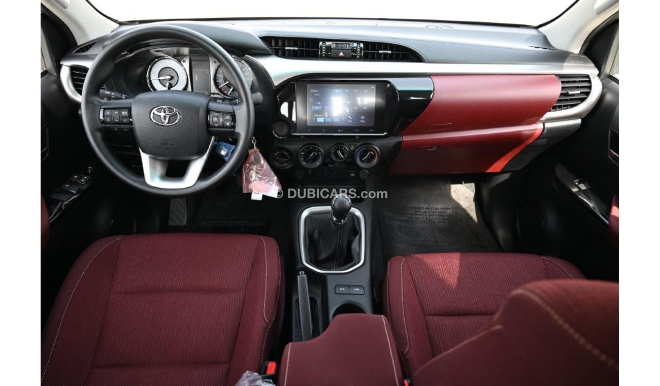 تويوتا هيلوكس 2025 TOYOTA HILUX DOUBLE CAB PICKUP SR5 2.7L 4WD MANUAL TRANSMISSION