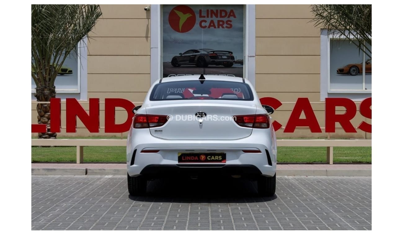 كيا ريو Kia Rio 2021 GCC under Agency Warranty with Flexible Down-Payment.