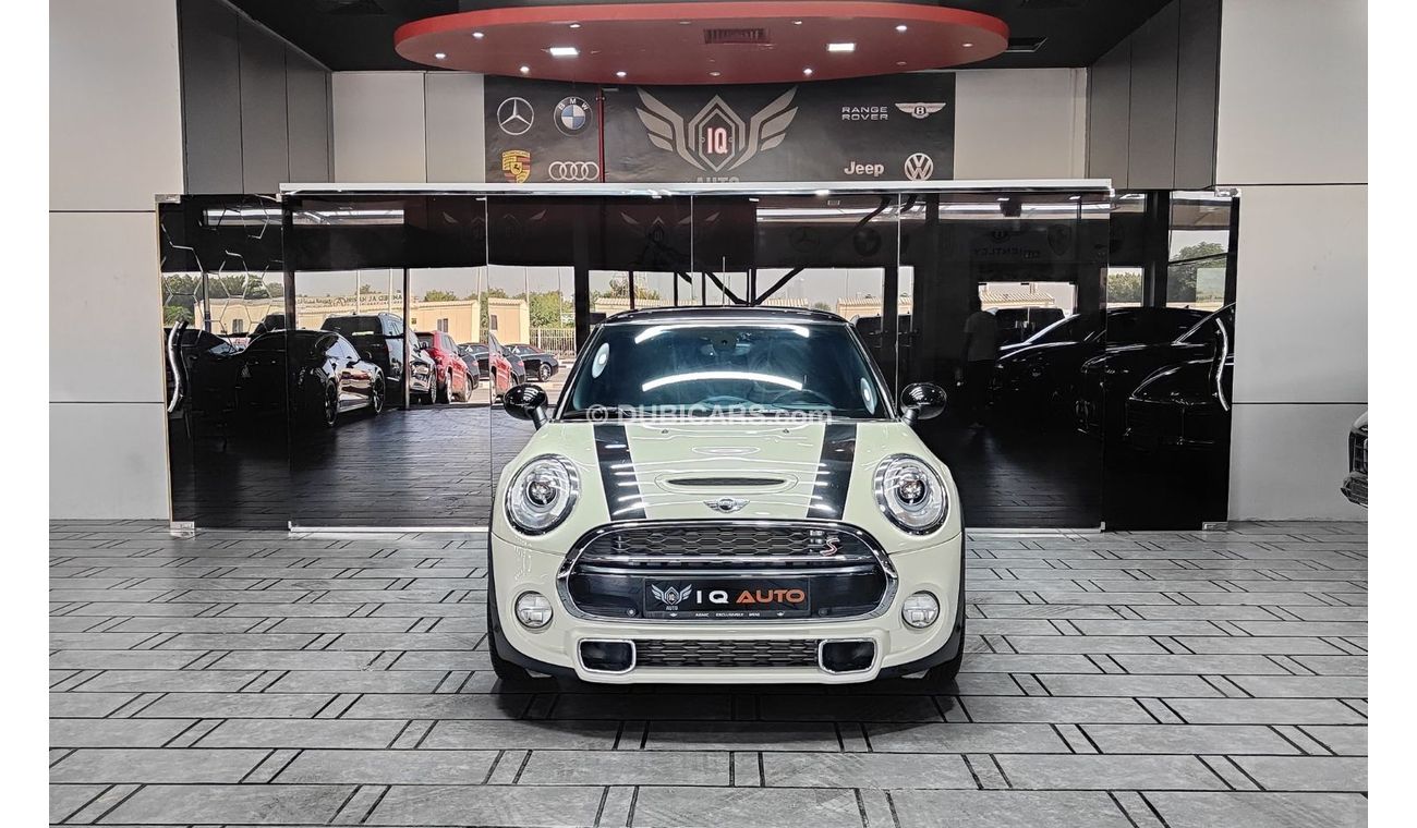 ميني كوبر إس AED 1,200 P.M | 2018 MINI COOPER S | UNDER WARRANTY | LOW KM | ORIGINAL PAINT | GCC