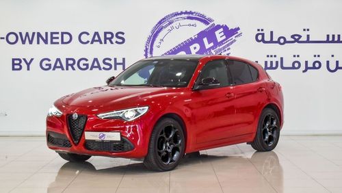 ألفا روميو ستيلفيو Veloce | 2023 | Warranty & Service | Service History | Low Mileage