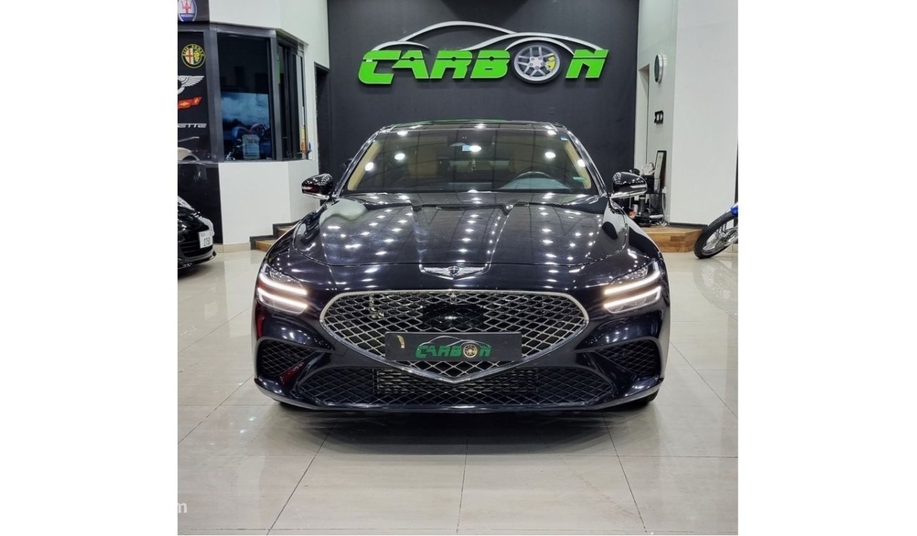 جينيسس G70 GENESIS G70 2022 IN PERFECT CONDITION WITH ONLY 27K KM FOR 115K AED