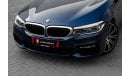 بي أم دبليو 540i M سبورت 40i M-Kit | 2,350 P.M  | 0% Downpayment | Full Agency History!