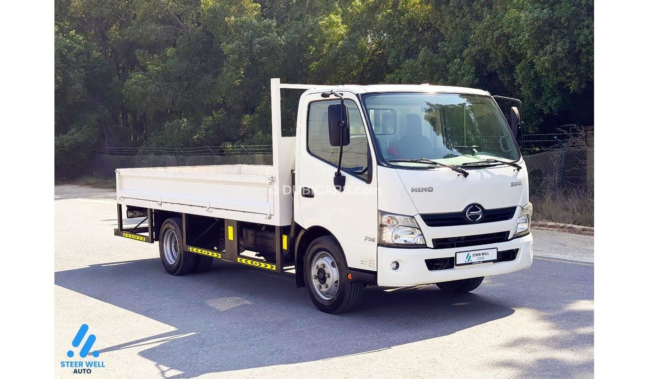 Hino 300 714 Series Pick Up Cargo Body - 4.0L RWD - DSL MT - Low Mileage - Good Condition - Book Now!