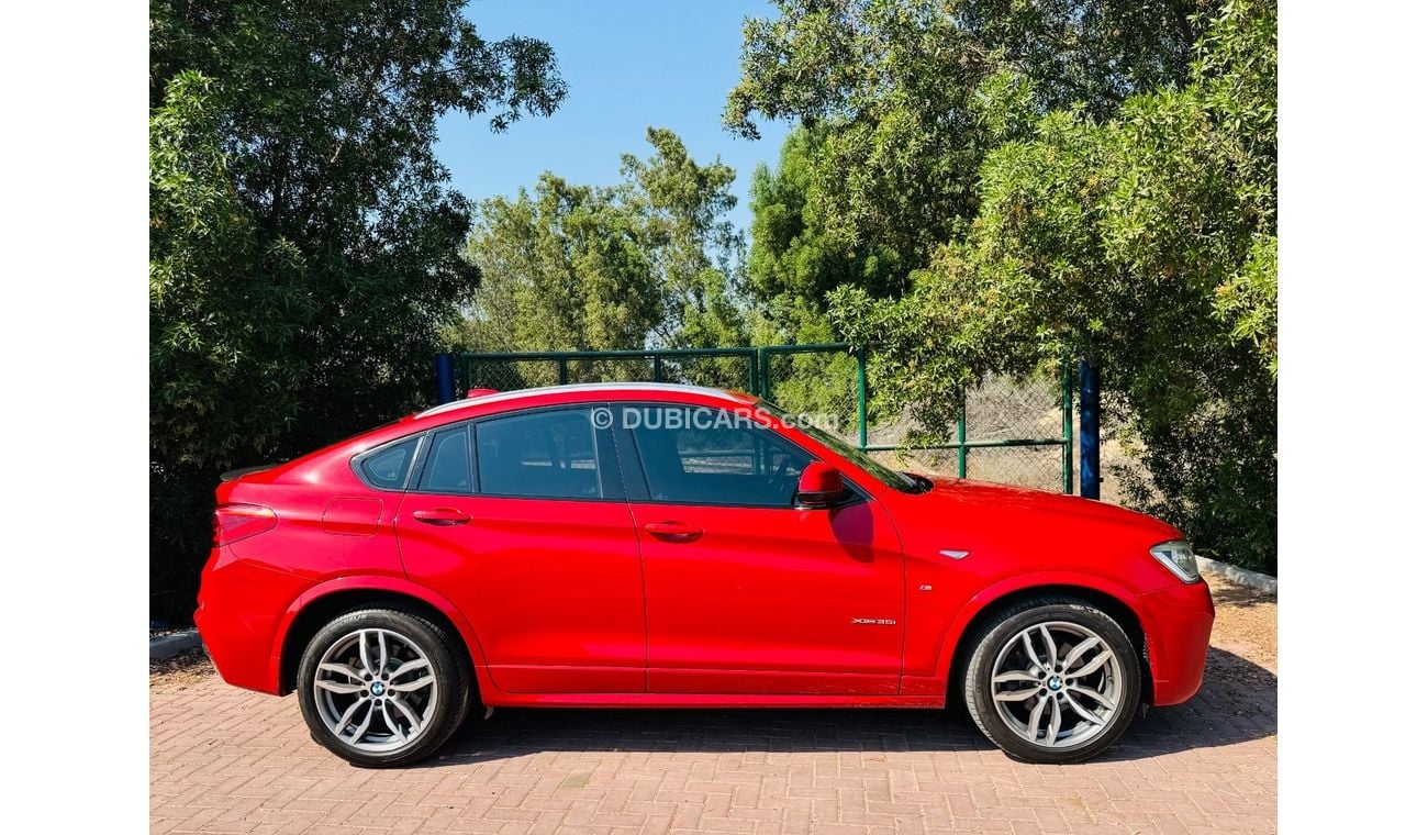 BMW X4 xDrive 35i M Sport GCC .. FSH .. Original Paint .. Perfect Condition .. Top