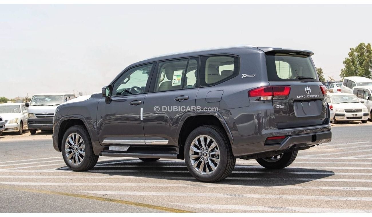 تويوتا لاند كروزر Toyota Land Cruiser GXR 3.5P AT MY2024 – Grey