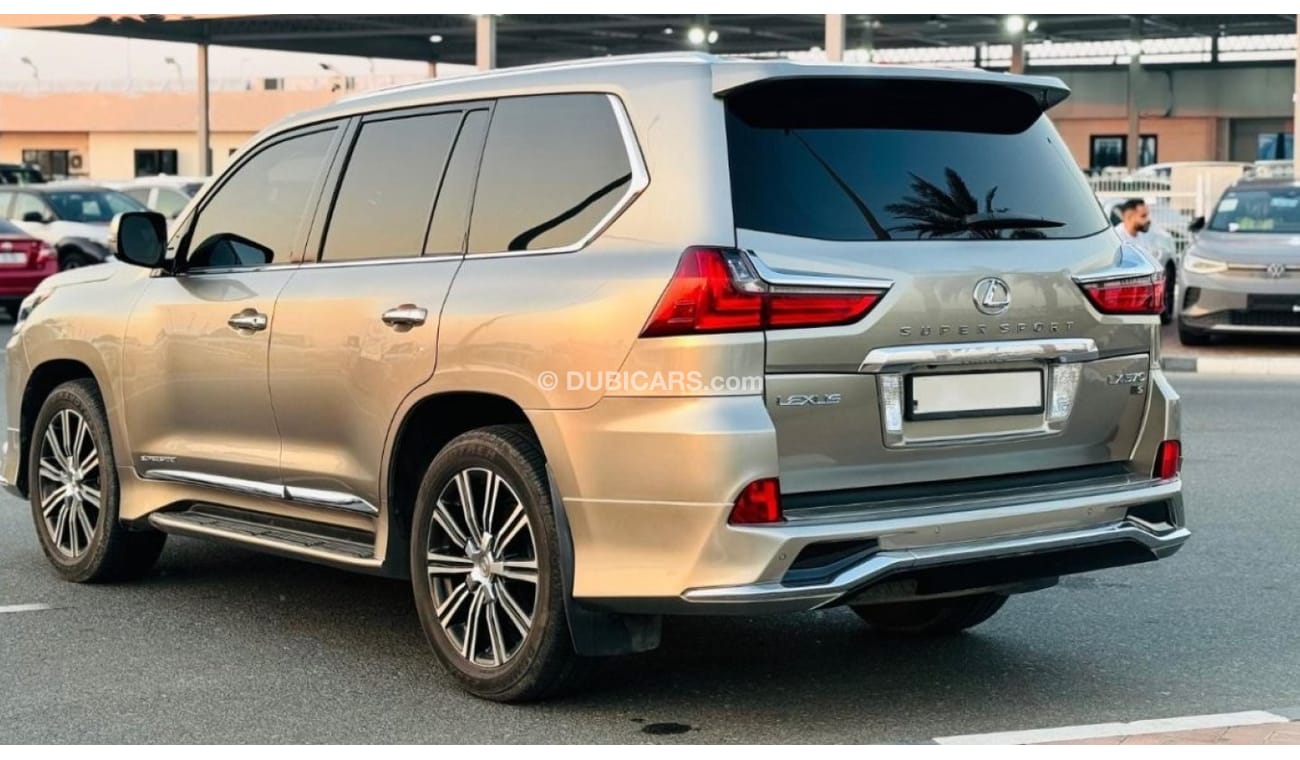 Lexus LX570 5700CC PETROL | SUNROOF | 4WD | LHD | FULL OPTION | PREMIUM ORANGE LEATHER SEATS