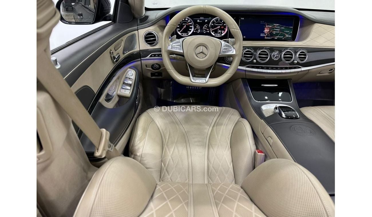 Mercedes-Benz S 63 AMG Std 5.5L 2015 Mercedes Benz S63 4MATIC Brabus Edition, 1 Of 1, Full Service History, Fully Loaded, G