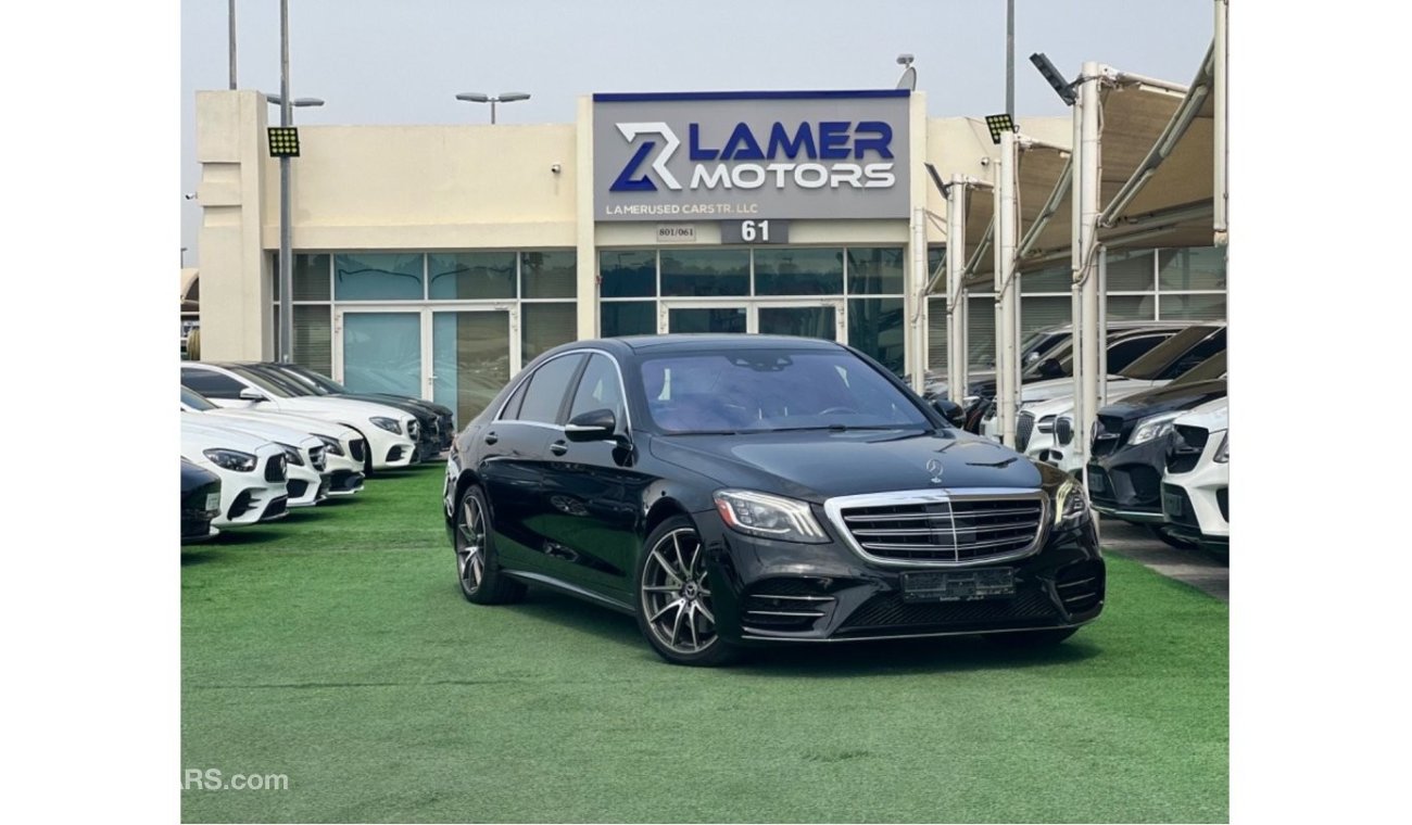 مرسيدس بنز S 560 2400 Monthly payments / s560 2019 USA / Low mileage / clean car