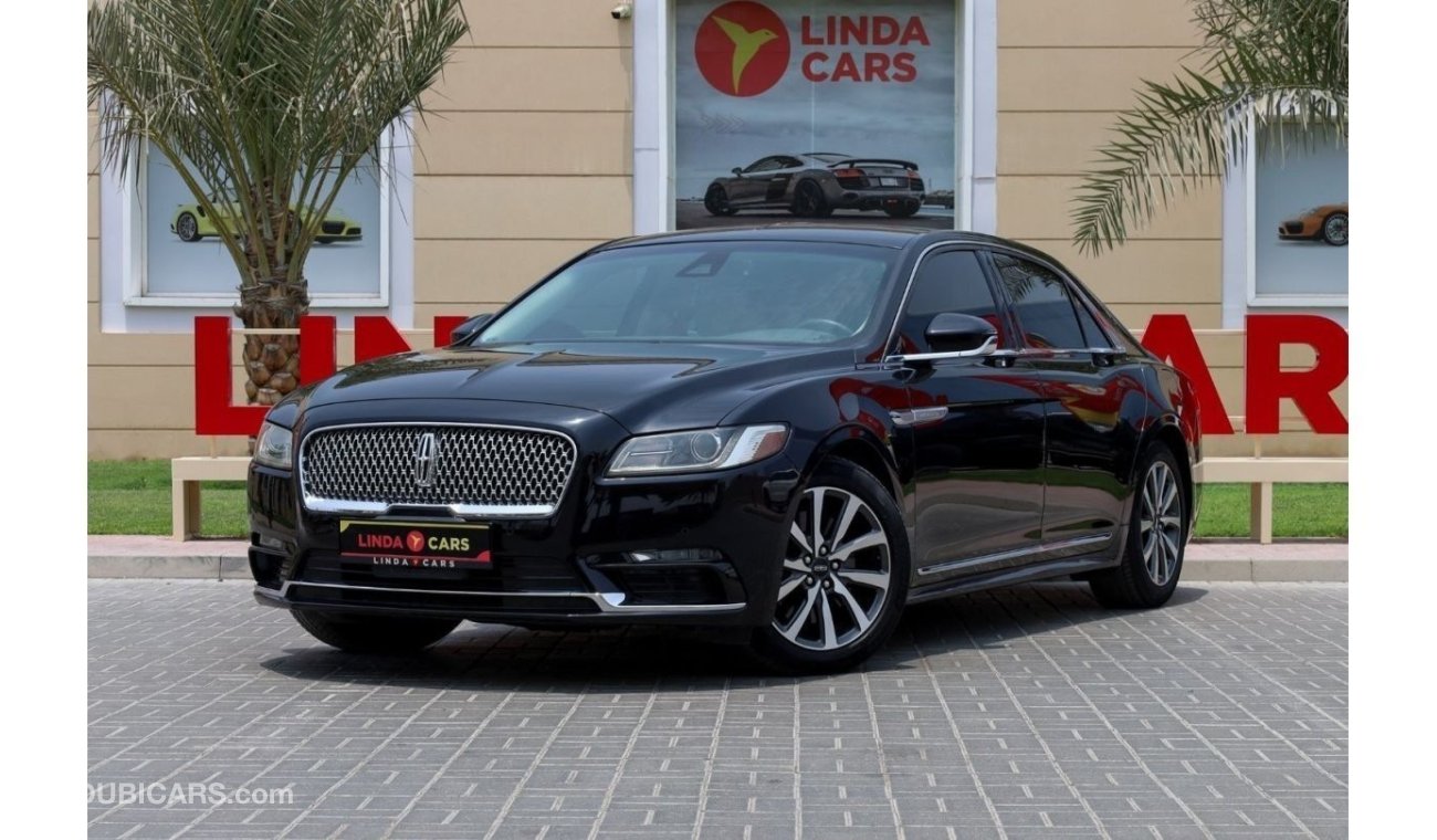 لينكولن كونتيننتال Lincoln Continental Premier 2019 GCC under Agency Warranty with Flexible Down-Payment/ Flood Free.