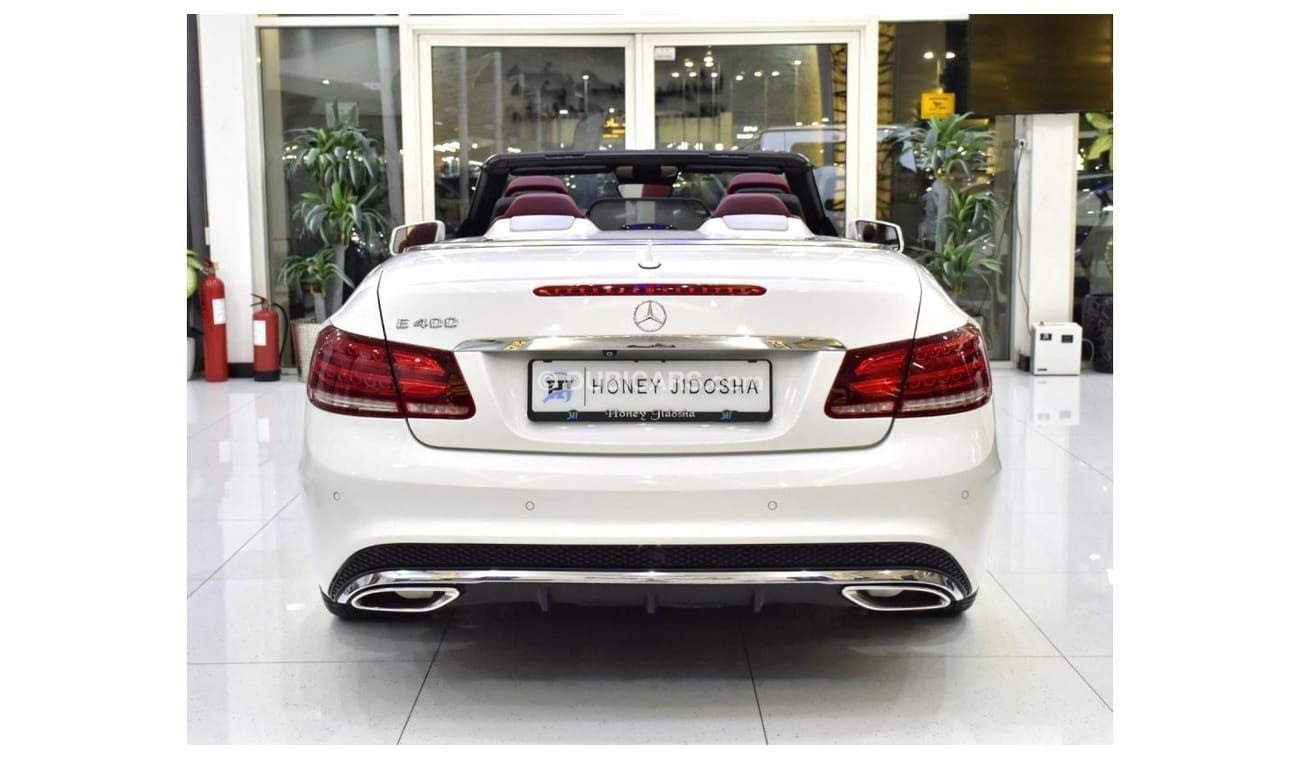 Mercedes-Benz E 400 Coupe EXCELLENT DEAL for our Mercedes Benz E400 Convertible ( 2015 Model ) in White Color GCC Specs