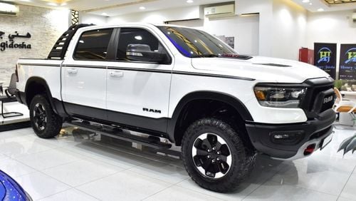 RAM 1500 EXCELLENT DEAL for our Dodge Ram Rebel 4x4 5.7L ( 2021 Model ) in White Color GCC Specs