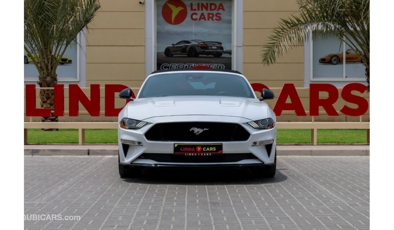 فورد موستانج Ford Mustang GT Premium Convertible 2019 GCC under Agency Warranty with Flexible Down-Payment/ Flood