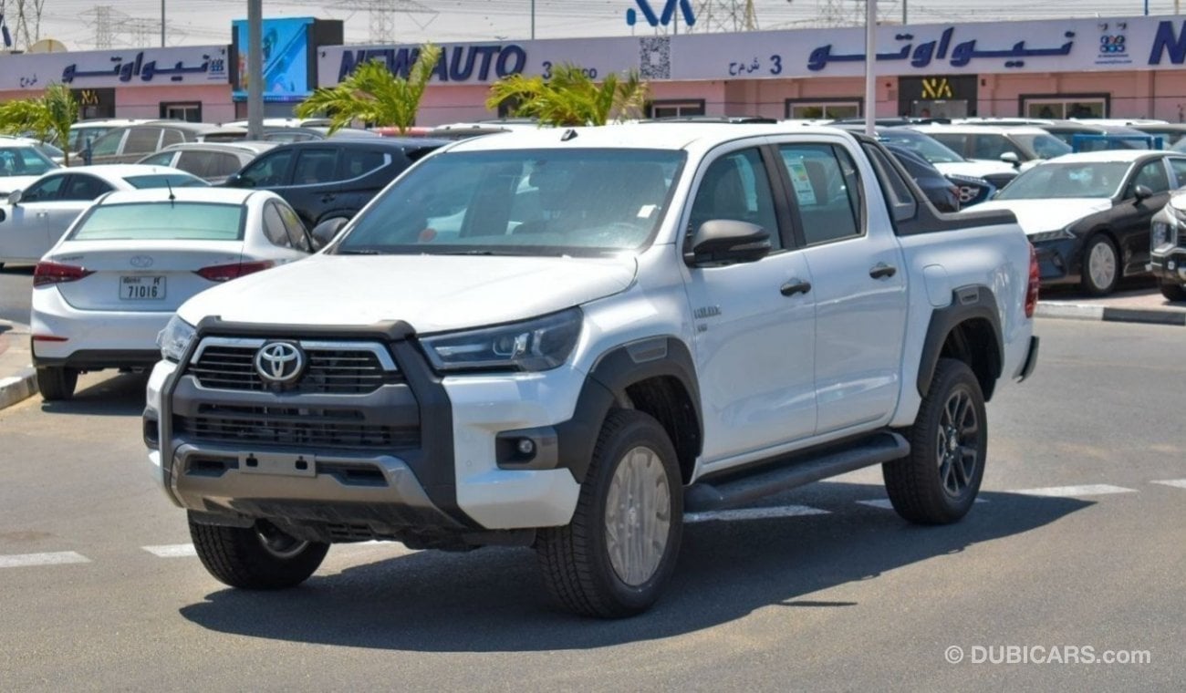 تويوتا هيلوكس For Export Only !Brand New Hilux Adventure HLX40-ADVZ 4.0L | Petrol | V6 2023 Model | White/Black |