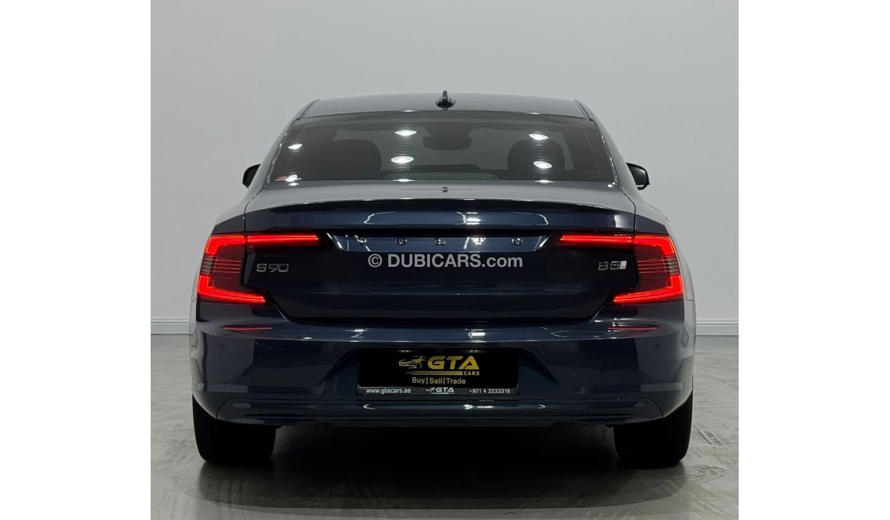 فولفو S90 B5 2.0T Powertrain 2023 Volvo S90 Momentum, Al Futtaim Agency Warranty + Service Package, Full Servi