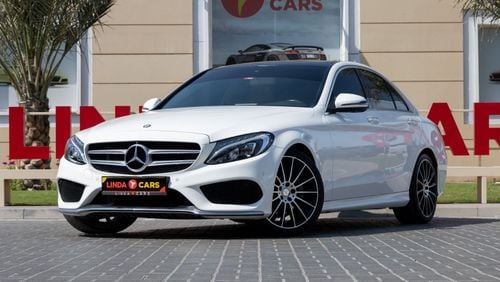 مرسيدس بنز C200 Mercedes-Benz C200 AMG Pack 2017 GCC under Warranty with Flexible Down-Payment.