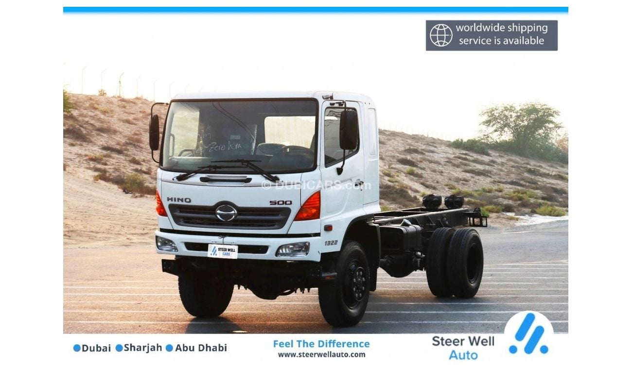 Hino 500 2014 | BRAND NEW - 10 TON -  4 WHEEL CHASSIS - GCC SPECS | VAT EXCLUDED