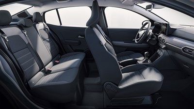 Dacia Logan interior - Seats