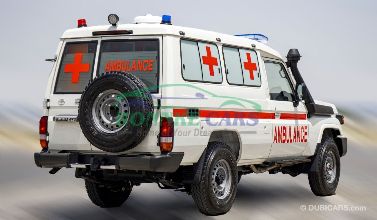 تويوتا لاند كروزر هارد توب Toyota Land Cruiser LC 78 Ambulance Model 2024 LHD Manual Transmission